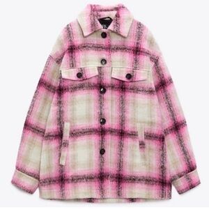 Zara Plaid Overshirt
